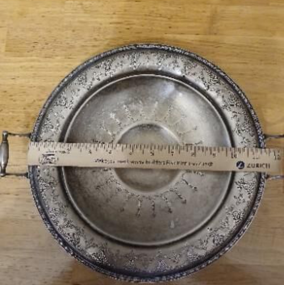 Wallace Silversmith Elegant Silver Plate Serving Bowl